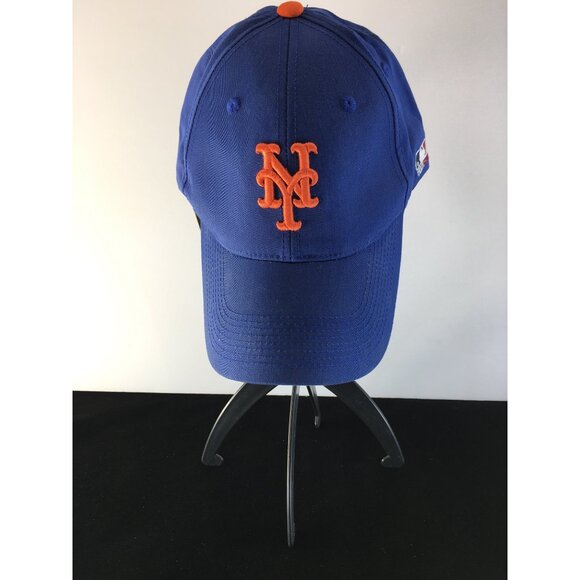 New York Mets MLB Baseball Cap Hat Blue Embroidered Logo Strapback Adjustable - Picture 7 of 10
